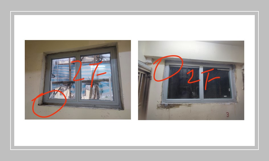 一文睇曬窗台滲水原因-附鋁窗防水工程案例丨鋁窗維修價錢-鋁窗防漏工程-窗邊滲水維修-Window-Waterproofing1