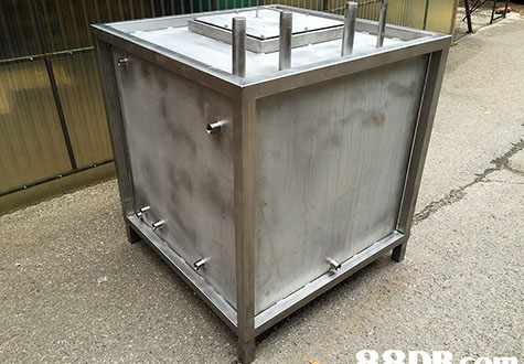 不銹鏽鋼隔油缸隔油池隔油箱&水缸(不同尺寸可供選擇) Water Tank&Grease Trap 隔油池安裝D4
