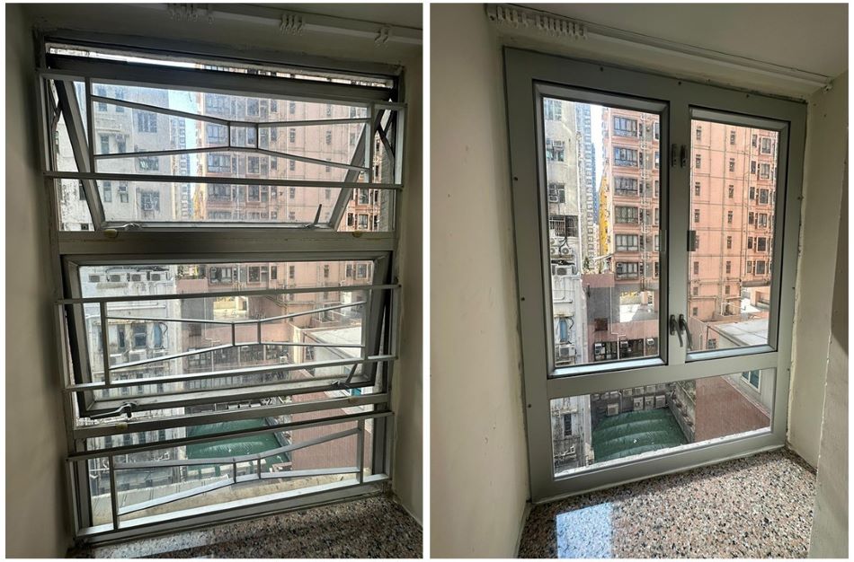 免搭棚氣窗改套窗工程案例丨鋁窗裝修-更換鋁窗工程價錢-全屋換窗-鋁窗工程公司-Window-Replacement-Service4