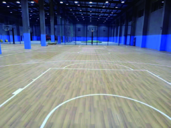 室內運動場防滑地板-VINYL-FLOORING-體育館乙烯基地板-彈性耐磨防滑防水阻燃無縫運動地板-運動場地板工程1