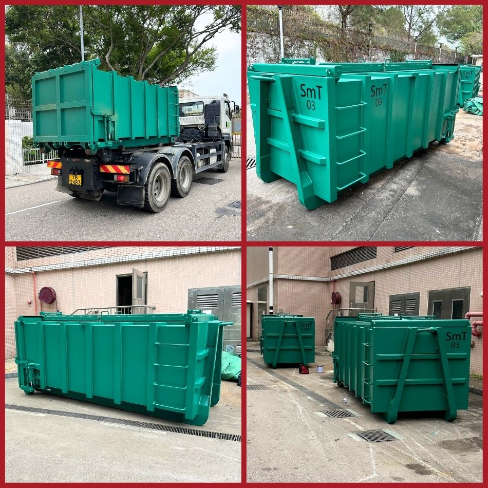訂造垃圾勾斗-重鐵斗-環保斗-渠務處污水處理廠專用斗-渠務處斗-Rubbish-Skip-勾車斗-大件建築垃圾勾斗-地盤泥頭斗3