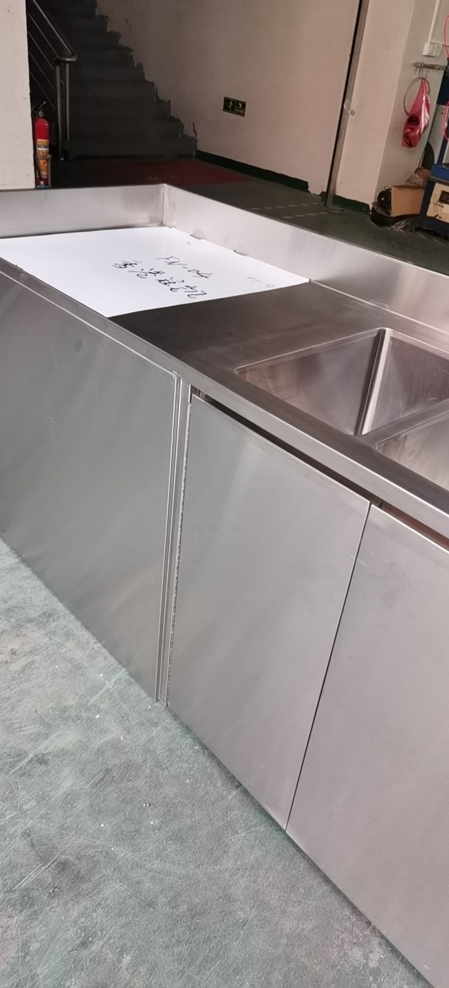 訂造-訂做-訂製商用不銹鋼洗手池台及廚房櫃台7