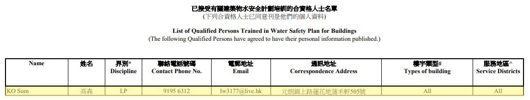 雅嘉_高森_水安全計劃
