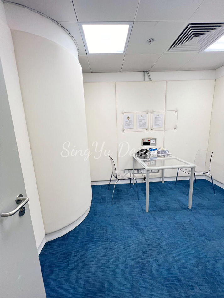 香港海關房間軟墊工程-安全防撞牆墊工程-室內保護墊工程-防撞墊工程-SAFETY-PADDING-室內防撞工程3