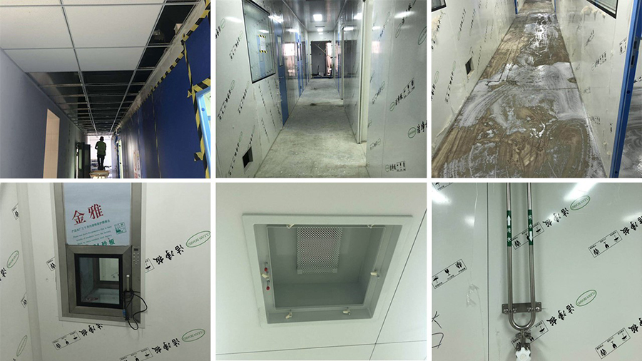 香港無塵室工程 Cleanroom 無塵室設計規劃 無塵室設備工程過往施工過程1