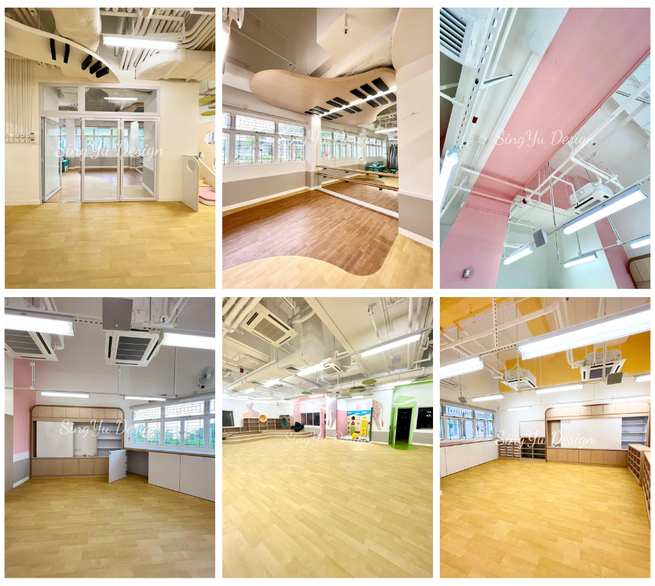 8000呎幼稚園全新裝修設計-幼稚園防撞墊工程-幼稚園裝修-學校工程-學校裝修-學校軟墊工程-戶外花槽石壆2