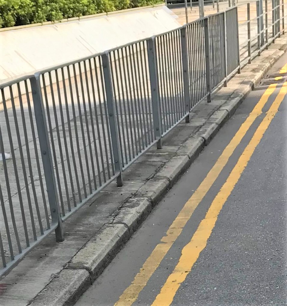 訂做街邊馬路欄杆攔河-標準type-2欄河-臨時欄杆欄河Type2-Metal railing